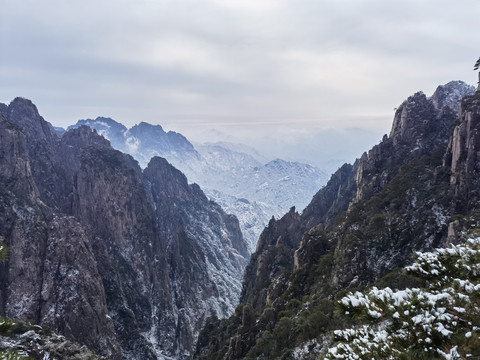 黄山西海大峡谷