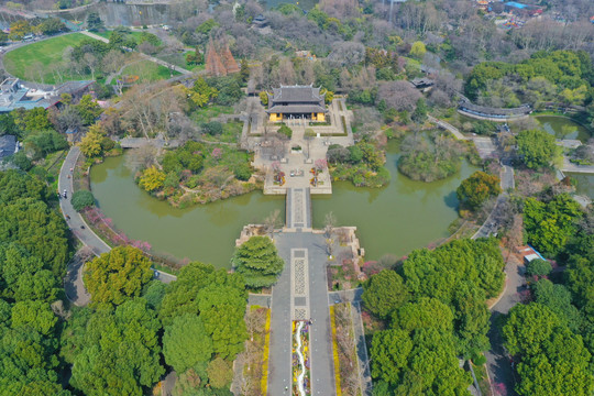 常州红梅公园天宁禅寺