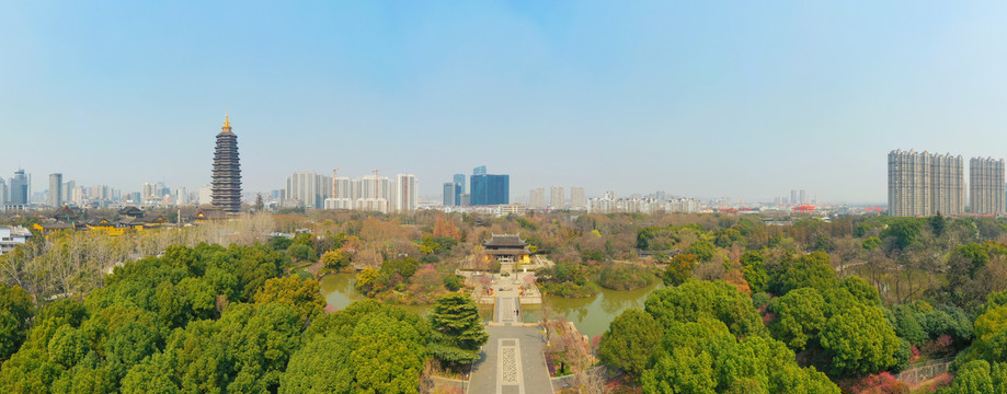 常州红梅公园天宁禅寺