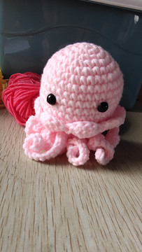 毛线玩偶章鱼