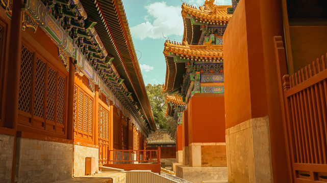 北京国子监孔庙明清古代建筑