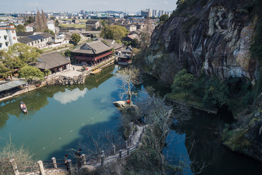 绍兴东湖景区