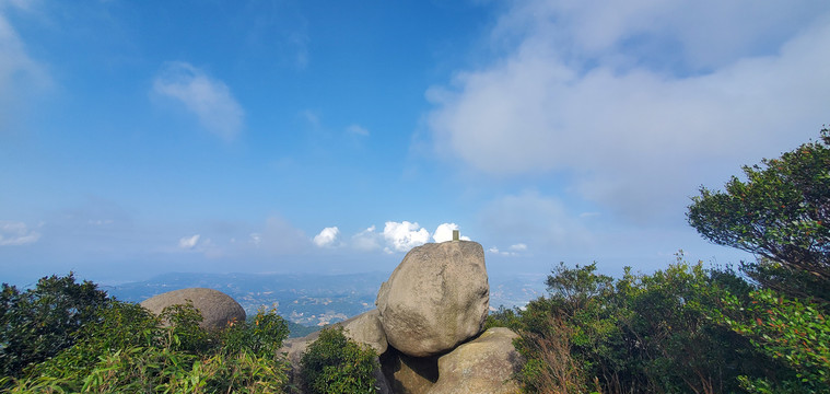 高山天空