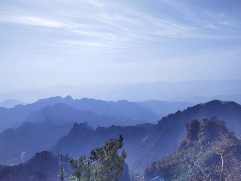 武当山册顶风景