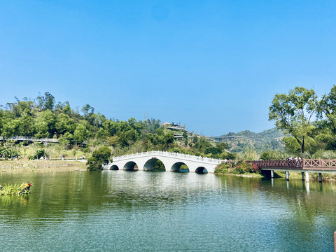 珠海香山湖公园