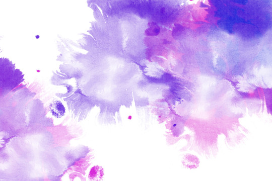 紫色水彩纹理