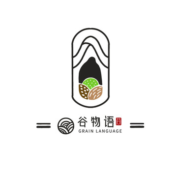 大米商标LOGO品牌标志