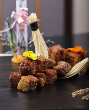 香煎雪花牛肉