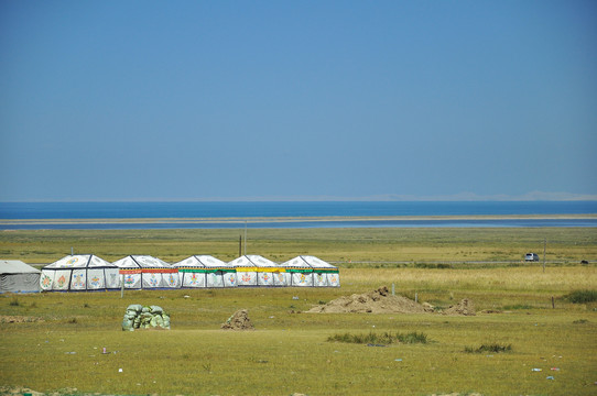 青海湖帐篷