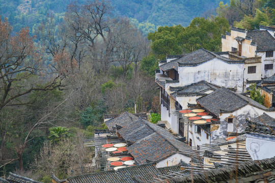 江西婺源篁岭景区风光