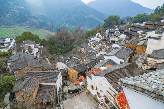 江西婺源篁岭景区风光