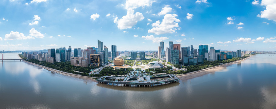 浙江杭州市民中心建筑群