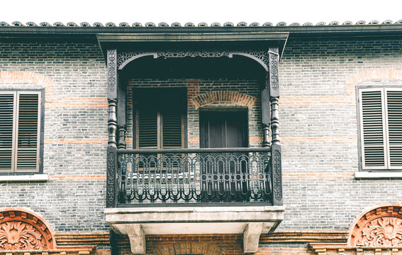 老上海建筑阳台