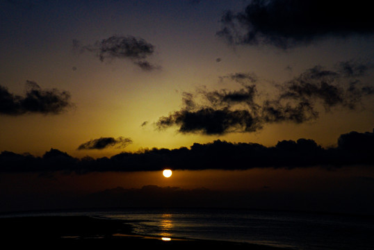 青海湖夕阳