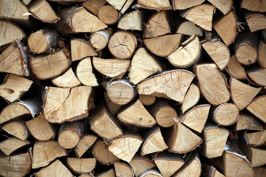 木材劈柴