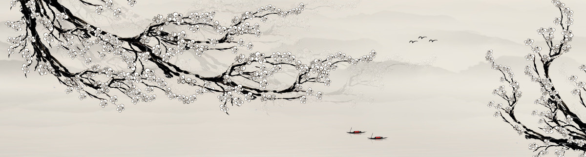 国画梅花