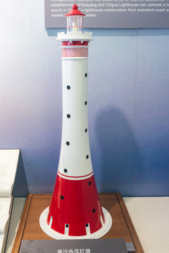 南沙赤瓜灯塔模型