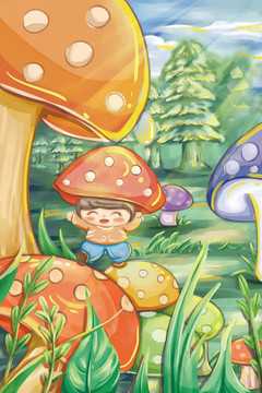 蘑菇姑娘