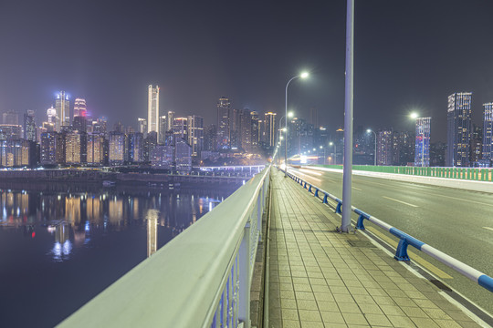 重庆黄花园大桥夜景