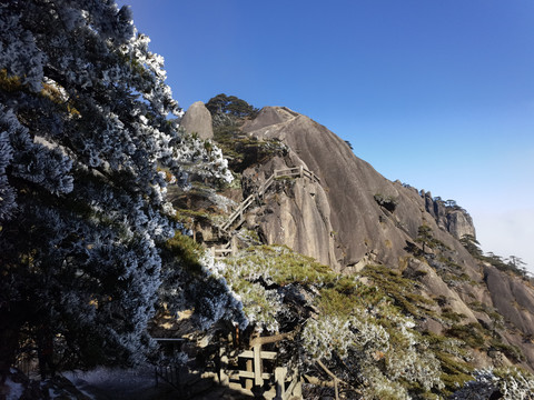 黄山玉屏楼景区