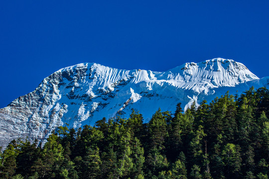 稻城贡嘎山