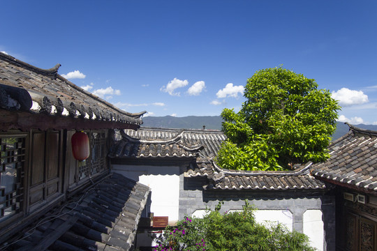云南丽江民宿小院