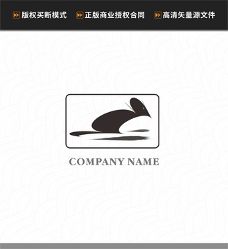 卡通老鼠logo