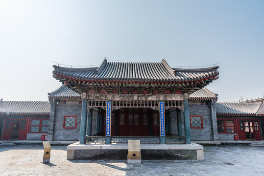 中国辽宁沈阳故宫的戏台