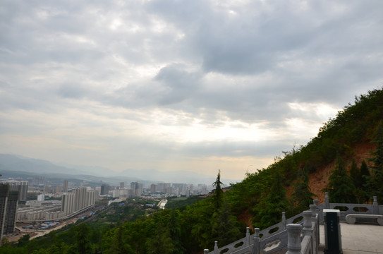 宝鸡全景