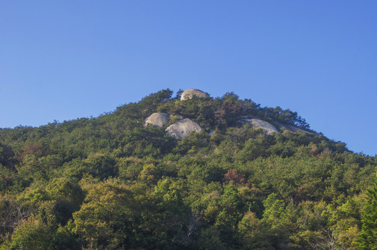 南安五峰山自然风景