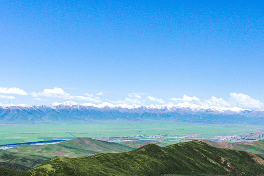 青海祁连山门源