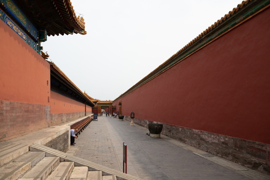 北京故宫宫墙