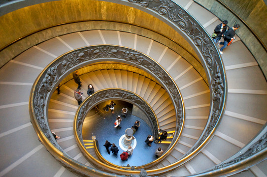 梵蒂冈博物馆螺旋楼梯