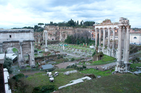 罗马古罗马遗址