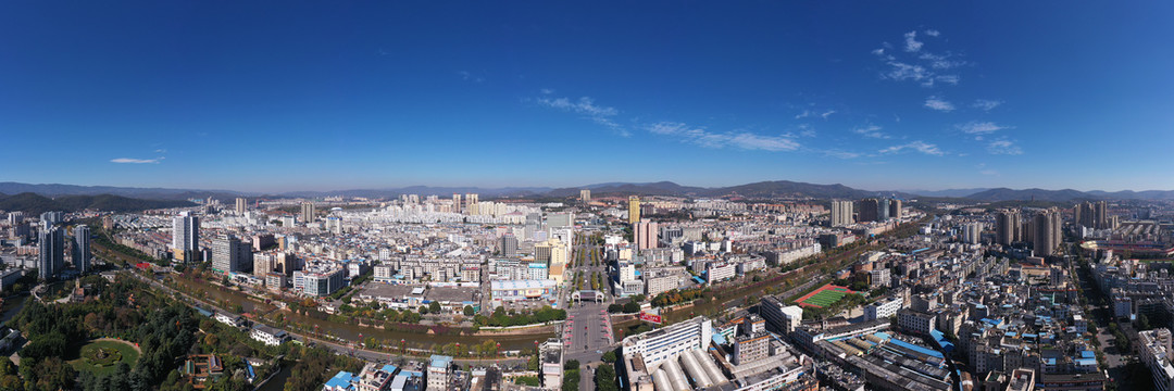 楚雄开发区180度合全景