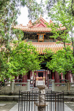 中国山东曲阜孔庙的杏坛