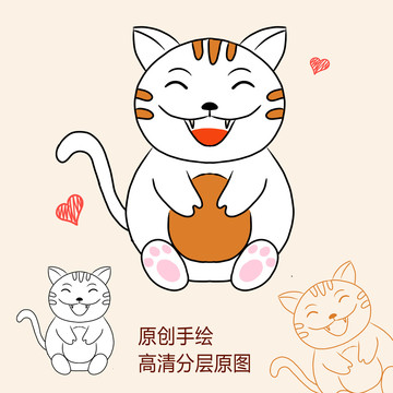 卡通猫