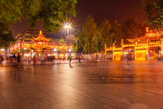 南京夫子庙旅游景点古建筑