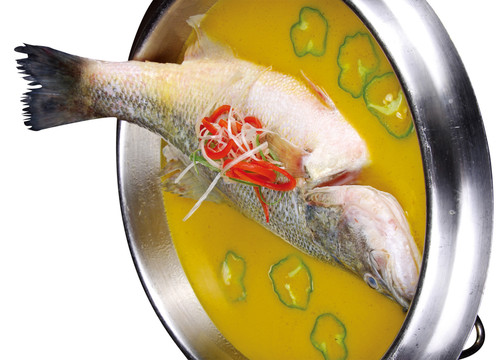 青椒煮鲈鱼