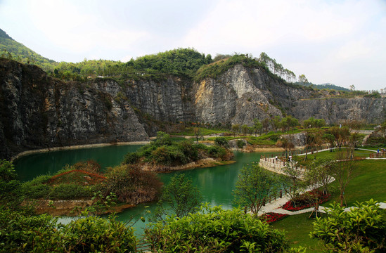 重庆渝北铜锣山矿山公园