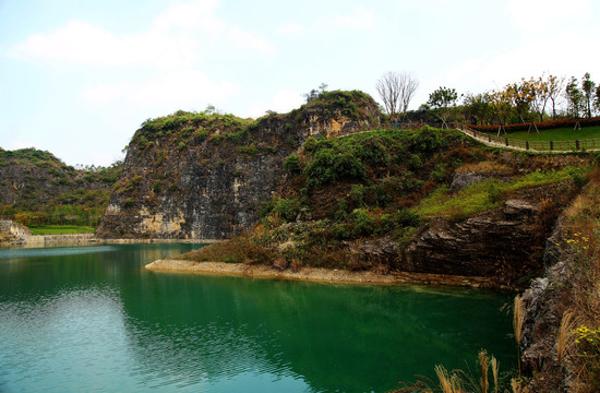 重庆渝北铜锣山矿山公园