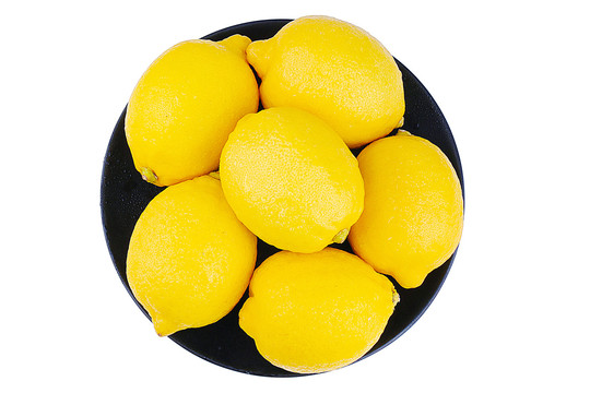 柠檬白底图