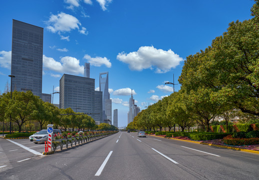 上海陆家嘴街景