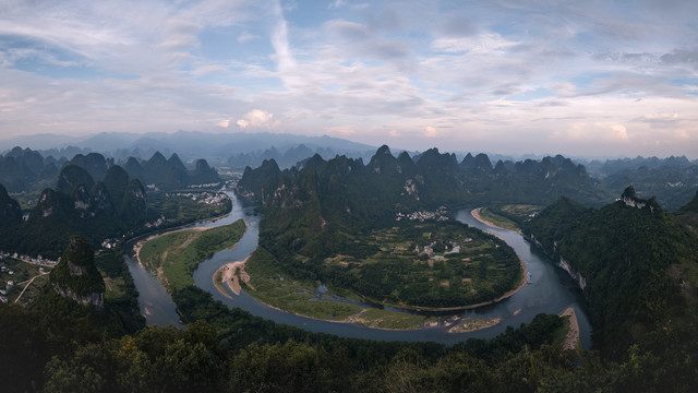 大面山全景