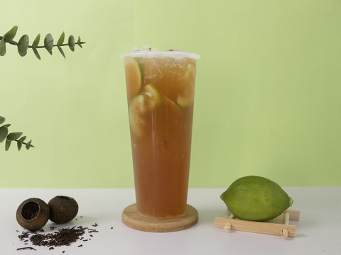 现打柠檬茶