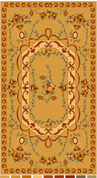 欧式风格地毯