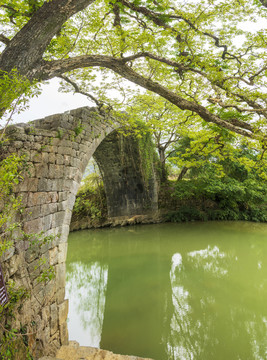 桂林阳朔遇龙河富里桥