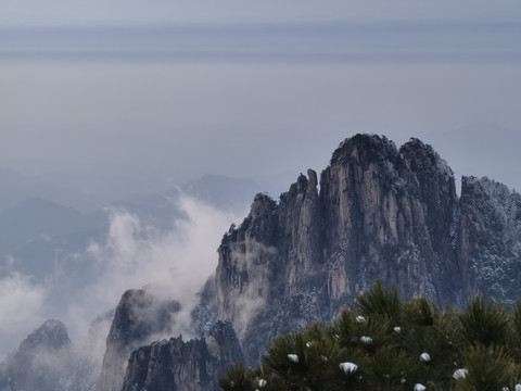 黄山群峰顶