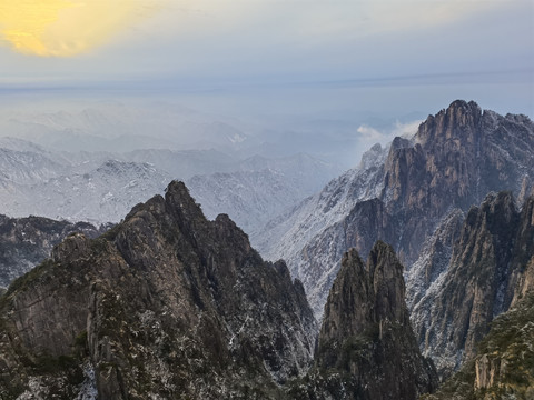 黄山群峰顶