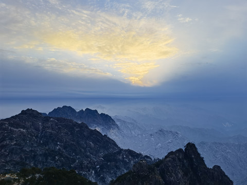 黄山群峰顶